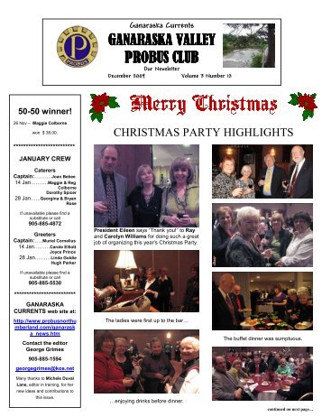 ganaraska valley probus club probus club - Probus Clubs of ...