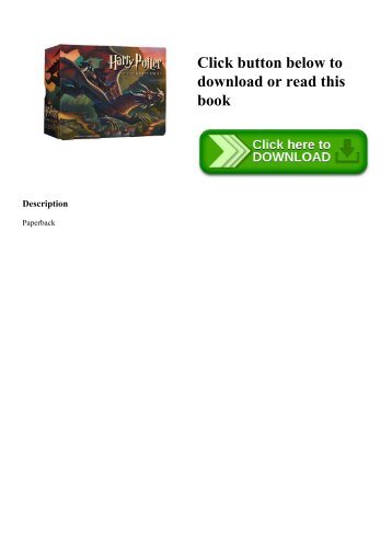 (READ-PDF!) Harry Potter Paperback Boxed Set Books #1-7 PDF EBOOK DOWNLOAD