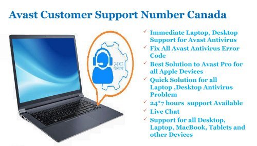 Avast Antivirus Customer Support Number Canada, Dial +1-888-688-8264