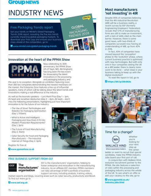 PPMA-Group-News-Autumn-2018