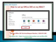 How to set up Office 365 on my MAC?