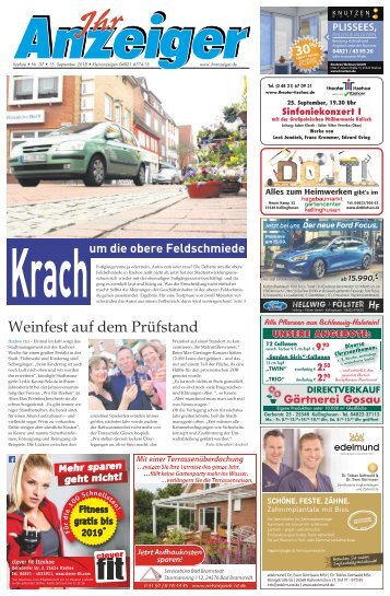 Ihr Anzeiger Itzehoe 37 2018
