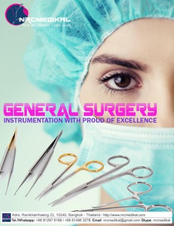 general surgery instruments catalog
