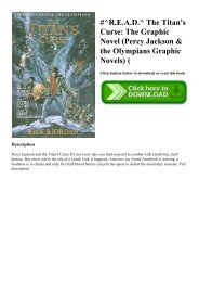 #^R.E.A.D.^ The Titan's Curse The Graphic Novel (Percy Jackson & the Olympians Graphic Novels) (E.B.O.O.K. DOWNLOAD^