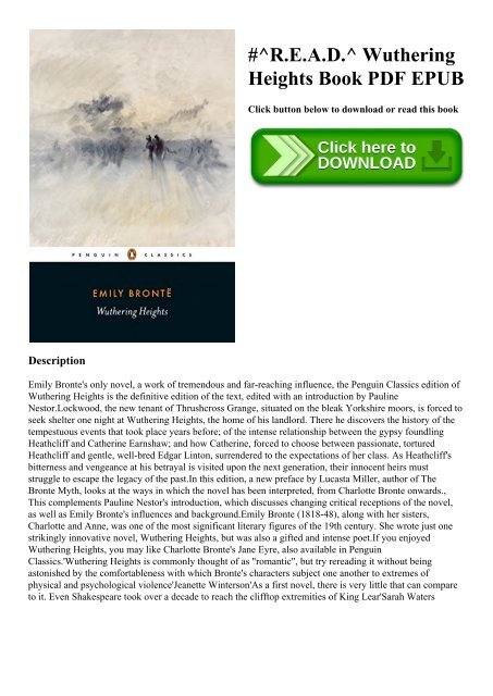 read wuthering heights read wuthering heights
