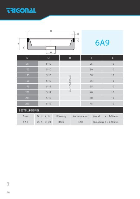 TRIGONAL Produktkatalog