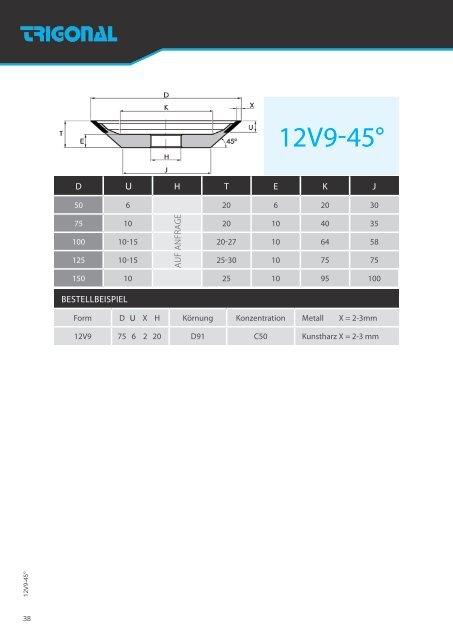 TRIGONAL Produktkatalog