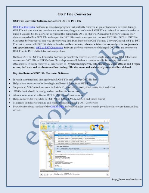 PDF files eSoftTools(1)