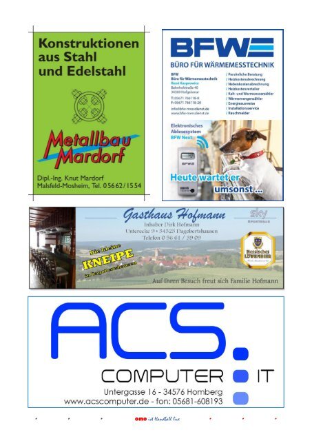 Hochlandsport 2018/2019