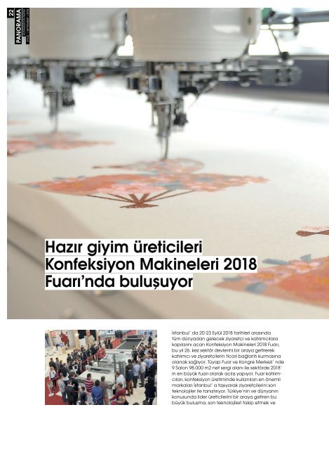 Konfeksiyon Teknik September 2018