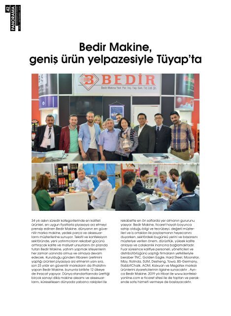 Konfeksiyon Teknik September 2018