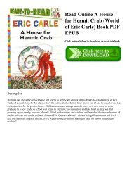 Read Online A House for Hermit Crab (World of Eric Carle) Book PDF EPUB