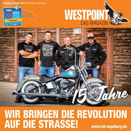 Harley-Davidson WESTPOINT | Das Magazin 2/2018