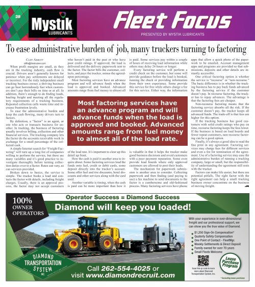 The Trucker Newspaper - September 15, 2018