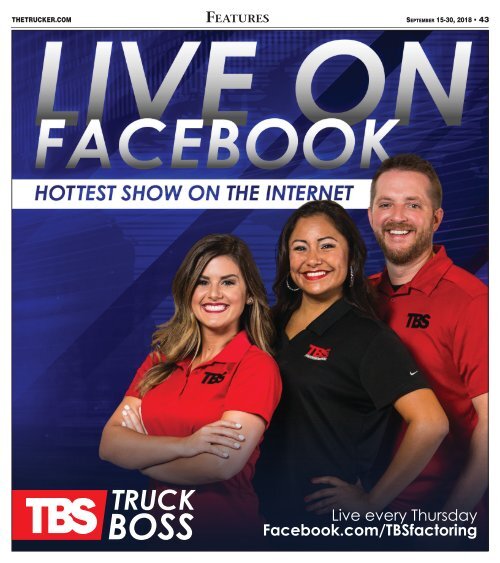 The Trucker Newspaper - September 15, 2018