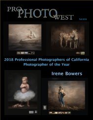 Pro Photo West Magazine Fall 2018 