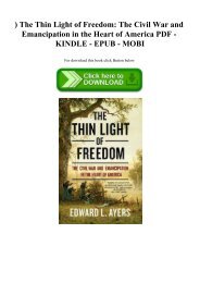 ^READ) The Thin Light of Freedom The Civil War and Emancipation in the Heart of America PDF - KINDLE - EPUB - MOBI