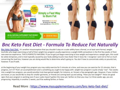 Bnc Keto Fast Diet  ppt-converted
