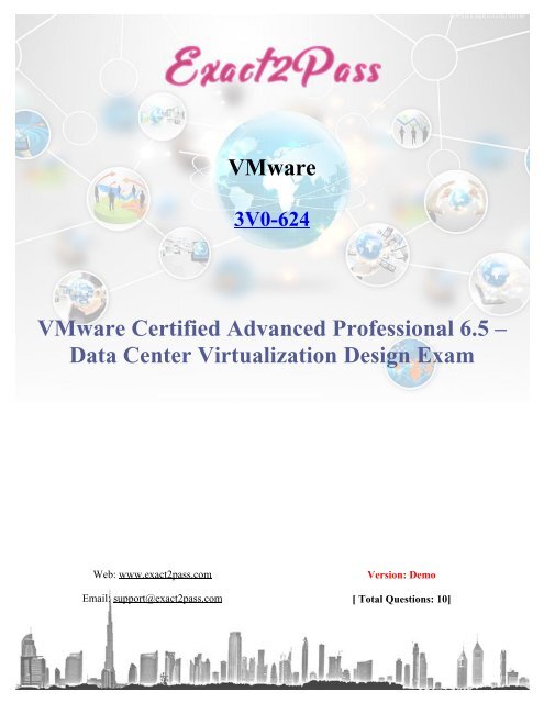 VMware-3V0-624 Exam Exact2pass