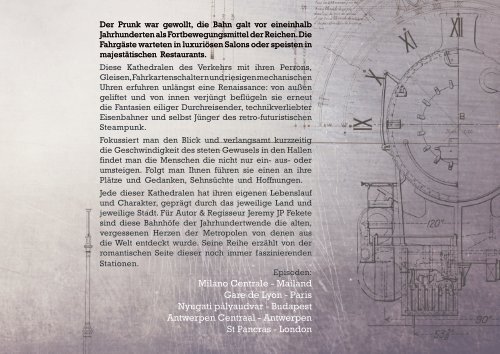 Bahnhofskathedralen Presse-Dossier Deutsch