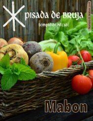 Pisada de Bruja No. 8. Mabon 2018