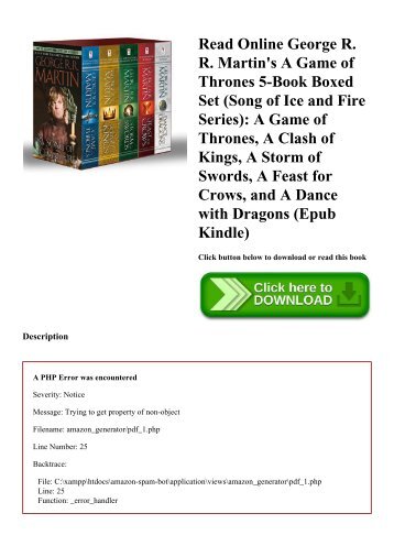 a dance with dragons