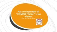 Combo Fiscal y sus efectos- SEC