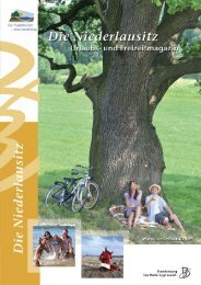 Urlaubsmagazin Niederlausitz 2012