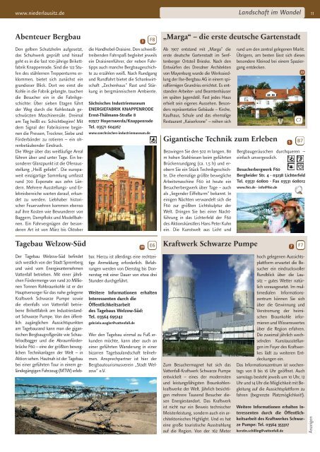 Urlaubsmagazin Niederlausitz 2012