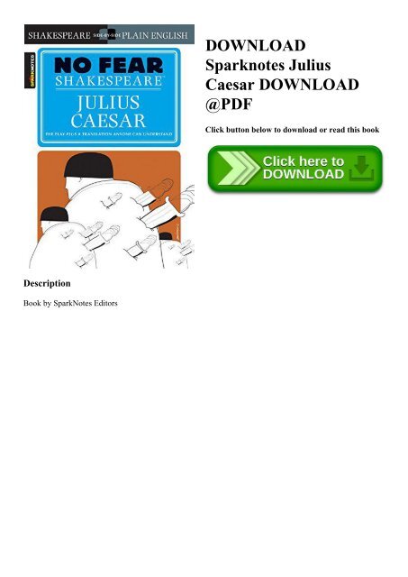 Sparknotes Download DOWNLOAD Sparknotes Julius Caesar DOWNLOAD @PDF