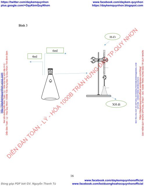 BÁO CÁO THỰC HÀNH MÔN HÓA LÝ ĐẦY ĐỦ CÁC BÀI