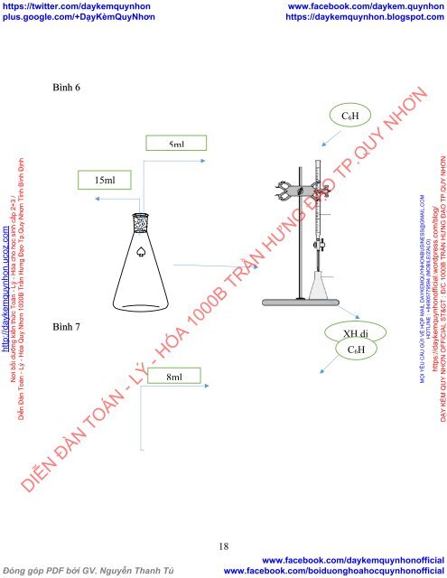 BÁO CÁO THỰC HÀNH MÔN HÓA LÝ ĐẦY ĐỦ CÁC BÀI