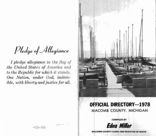 1978 Macomb County (Michigan) Directory