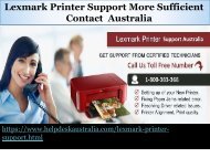 Contact Us 1-800-383-368 Instant  Lexmark Printer Service Number  