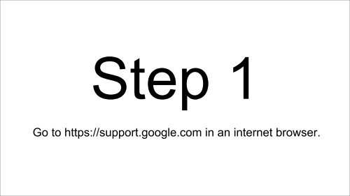 How to online chat with google support team 