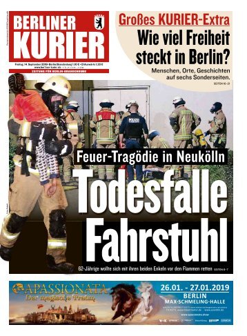 Berliner Kurier 14.09.2018