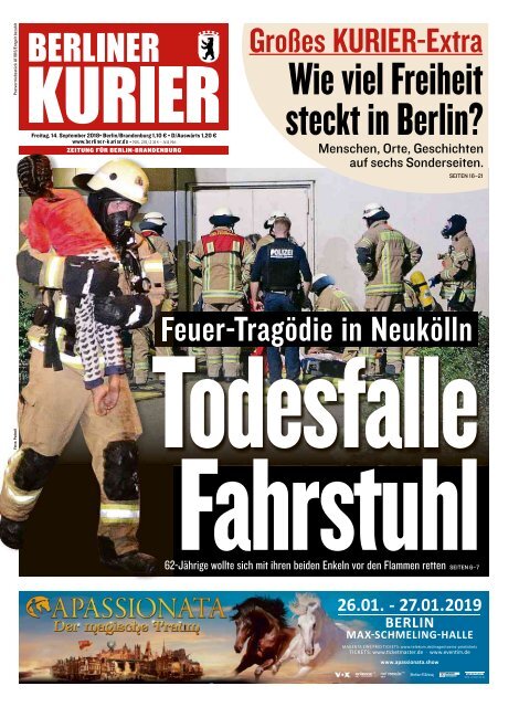 Berliner Kurier 14.09.2018