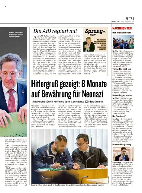 Berliner Kurier 14.09.2018