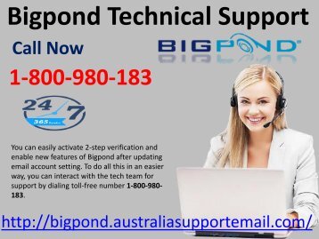 Use Bigpond Technical Support  1-800-980-183| Prevent Unwanted Emails