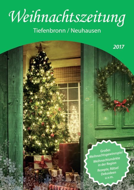 Weihnachtszeitung 2017 - Tiefenbronn/Neuhausen