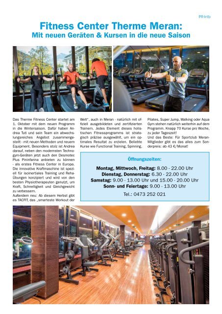 Sportclub Aktuell - Ausgabe September 2018