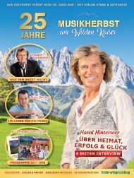 Musikherbst Magazin zum Jubiläum