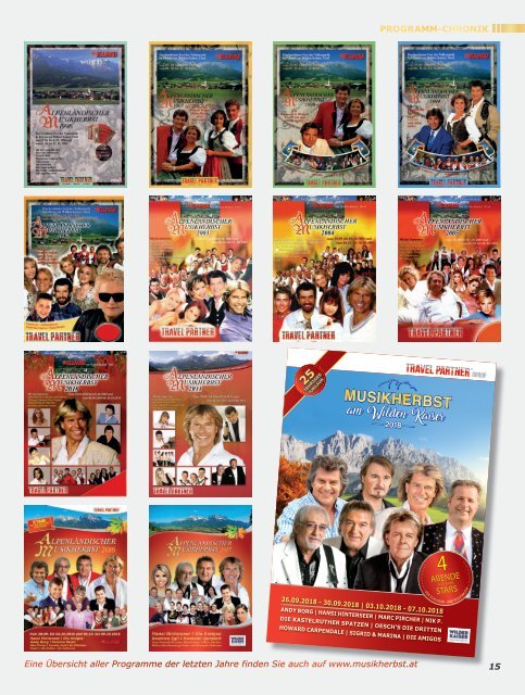 Musikherbst Magazin zum Jubiläum