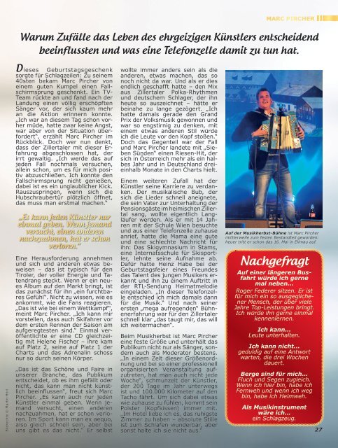 Musikherbst Magazin zum Jubiläum