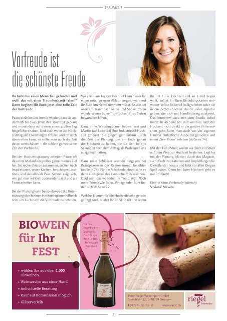 TRAUMzeit Hochzeitsmagazin 2018-2019