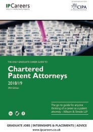 The Guide to Chartered Patent Attorneys