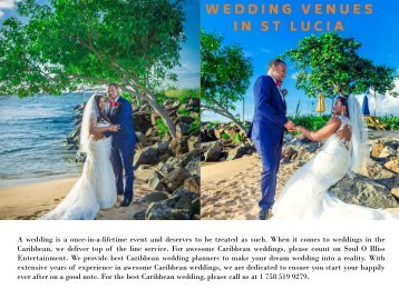 Wedding in St Lucia