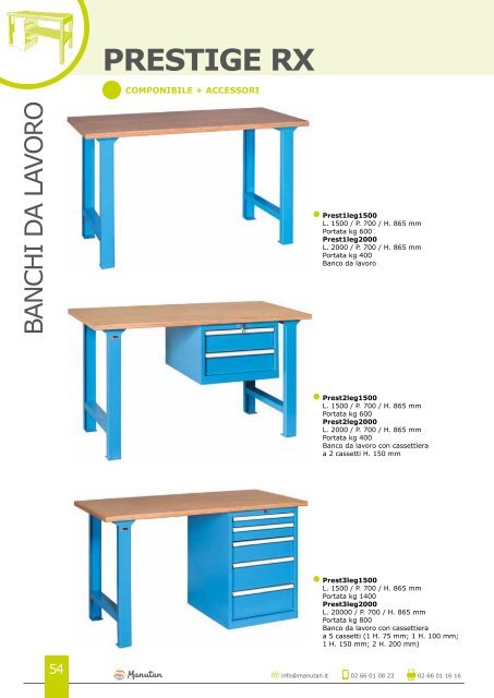 Arredamento tecnico e per officina