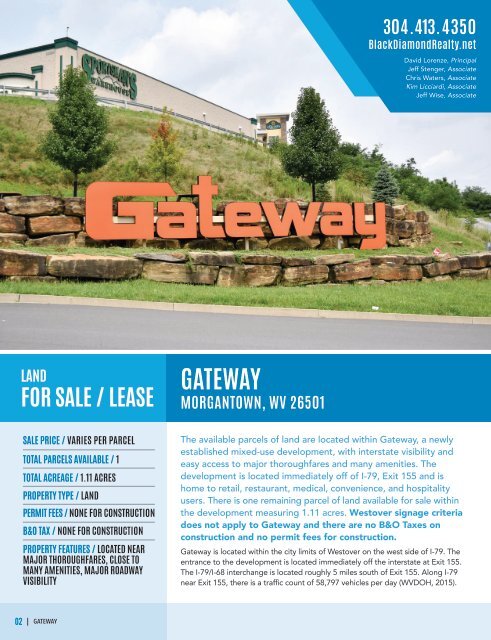 Gateway Development Marketing Flyer