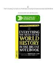 (P.D.F. FILE) Everything You Need to Ace World History in One Big Fat Notebook download ebook PDF EPUB